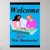 Salon Barbershop Posters New Manicure (Voorkant)