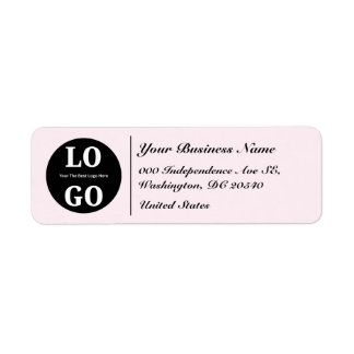 Salon Beauty Care Zachte Pastel Kleur Eigen Logo Etiket