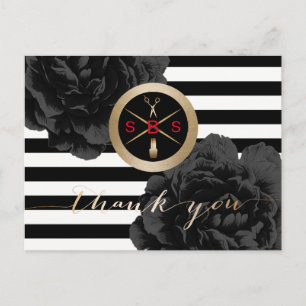 Salon Building Solution Business Hartelijk dank Briefkaart