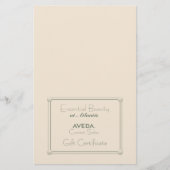 Salon Cadeaubon (DIY Folding) Flyer (Voorkant)