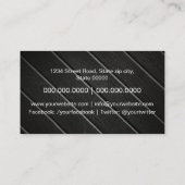 Salon Carpentry Show Carte de visite (Dos)