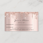 Salon Carte d'aiguillage Étincelle Maquillage Lash (Dos)