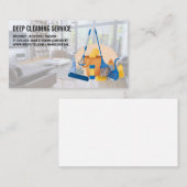 Salon | Carte de visite Fournitures propres (Devant / Derrière)