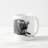 Salon Chien Matin Mug (Devant droit)