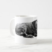 Salon Chien Matin Mug (Devant gauche)