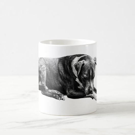 Salon Chien Matin Mug (Centre)