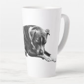 Salon Chien Matin Mug (Angle droit)