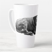 Salon Chien Matin Mug (Angle gauche)