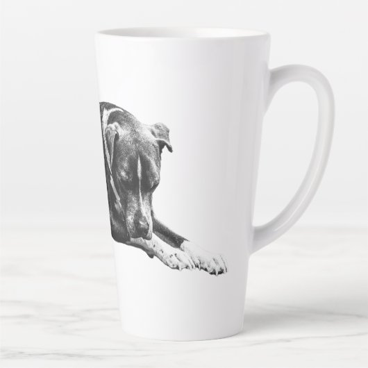 Salon Chien Matin Mug (Droite)