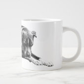 Salon Chien Matin Mug (Droite)