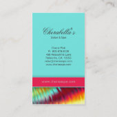 Salon coloré de carte de visite moderne (Dos)