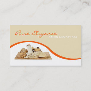 Salon Day Spa Massage Therapist Super Visitekaartj Visitekaartje