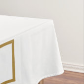 Salon de 60 po x 104 po Nappe Or Noir (In Situ)