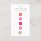 Salon de beauté 5 Punch Fidélité client (Devant)