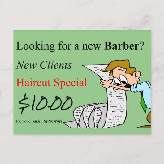 Salon De Beauté, Barbier, Salon De Nail, Cartes Po (Devant)