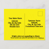 Salon De Beauté, Barbier, Salon De Nail, Cartes Po (Dos)