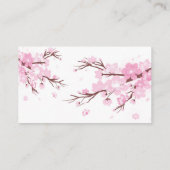 Salon de beauté - Carte de visite (Dos)