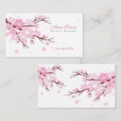 Salon de beauté - Carte de visite (Devant / Derrière)