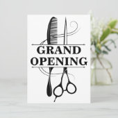 salon de beauté grande ouverture invitation (Debout devant)