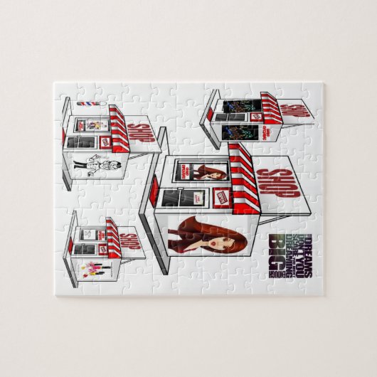 Salon de beauté Jigsaw Puzzle (Horizontal)