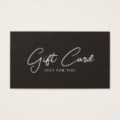 Salon de beauté minimaliste noir blanc (Devant)