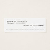 Salon de beauté moderne et élégant (Dos)