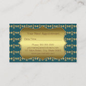 Salon de beauté Rendez-vous Monogramme d'or (Dos)