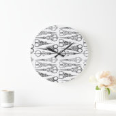 Salon de beauté Salon de coiffure Horloge du coiff (Maison)