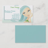 Salon de beauté Spa carte de visite (Devant / Derrière)