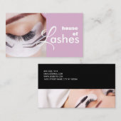 Salon de beauté Spa Lashes Brows Carte de visite (Devant / Derrière)
