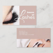 Salon de beauté Spa Lashes Brows Carte de visite (Devant / Derrière)