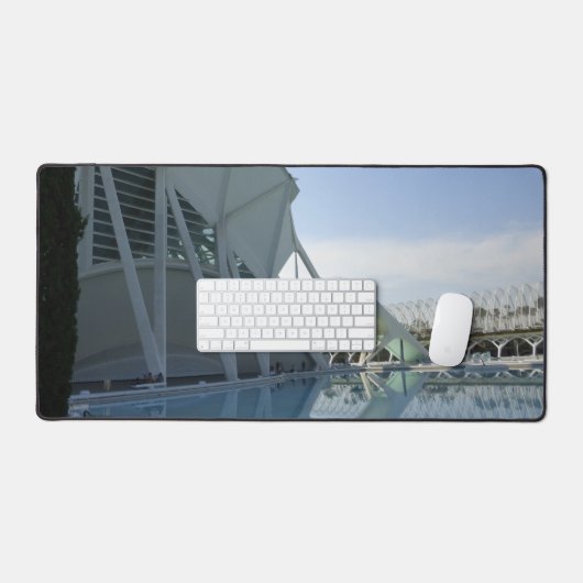 Salon de bureau d'architecture moderne de Valence (Clavier et souris)