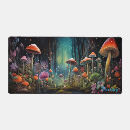 Salon de bureau de la forêt de champignons magique (Recto)