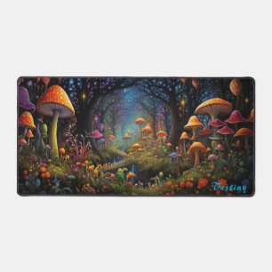 Salon de bureau de la forêt de champignons magique