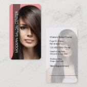 Salon de cartes de visite de beauté (Devant / Derrière)