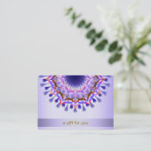 Salon de cheveux Lotus et certificat cadeau Spa (Debout devant)