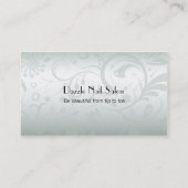 Salon de clou de modèle de carte de visite (Dos)