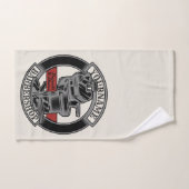 Salon de coiffeur Retro Personnalisé (Serviette à main)