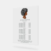 Salon de coiffure afro-américain Tarifs & Services (Angle)