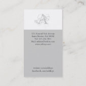 Salon de coiffure - cartes de visite (Dos)