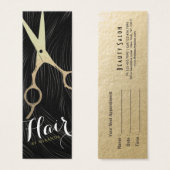 Salon de coiffure Ciseaux d'or Rendez-vous coiffeu (Devant & derrière)