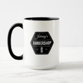 SALON DE COIFFURE DE JOHNNY / Mug de salon de coif (Gauche)