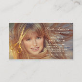 Salon de coiffure moderne Carte de visite de rende (Devant)