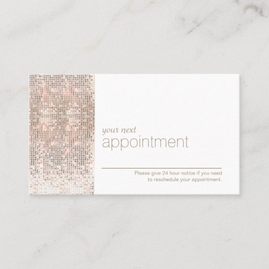 Salon de coiffure moderne Rappel de rendez-vous (Devant)