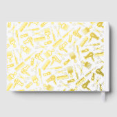 Salon de coiffure Motif Golden (Verso)