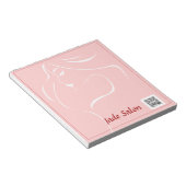 Salon de coiffure pour Modèle Bloc-notes (Incliné)