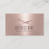 Salon de coiffure rose Gold Rendez-vous moderne (Devant)