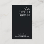 Salon de coiffure Salon de beauté Carte de visite (Dos)