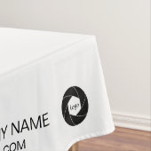 Salon de commerce Nappe Logo personnalisé Pêche (In Situ)