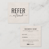 Salon De Crème Taupe Référer Une Carte De Référenc (Devant / Derrière)